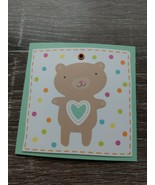 American Greetings Small Blank Greeting Card~Teddy Bear~New~Shipn24 ~ - $1.28