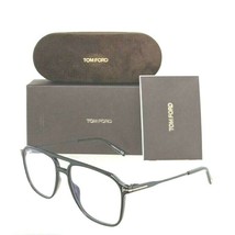 Brand New Tom Ford Tf 5665-B 001 BLACK-GOLD Authentic Eyeglasses Frame 54-16 - $350.63