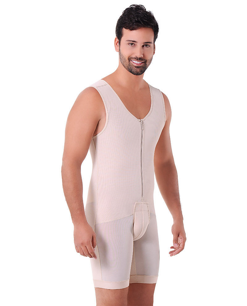 GIRDLE FOR MEN DESIGNED TO RECOVERY FOR LIPOSUCTION ABDOMINAL AND