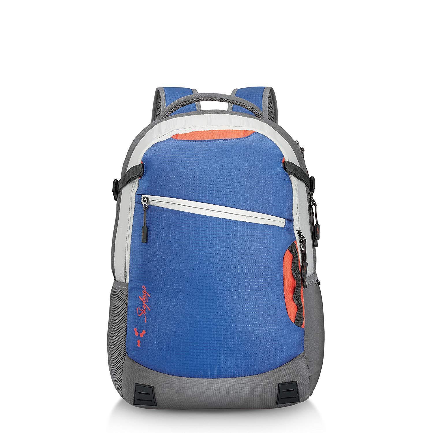 Skybags 42 Ltrs Blue Laptop Backpack (TECK4BLU) Bags & Backpacks