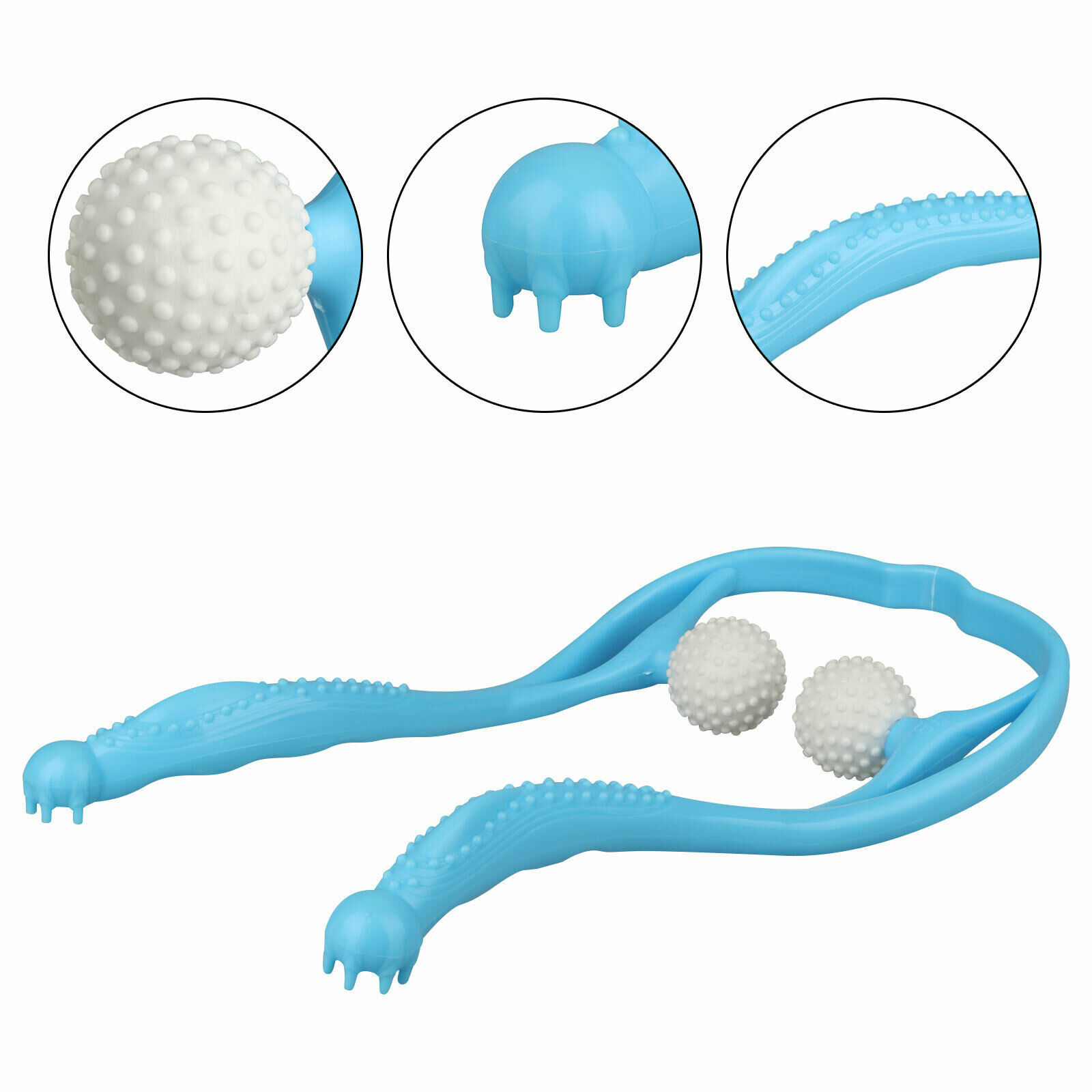 Pressure Point Therapy Massager Stick Trigger Point Neck Waist Leg