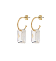 Fashion Geometric Titanium Steel Plating Women's Drop Earrings - $19.99