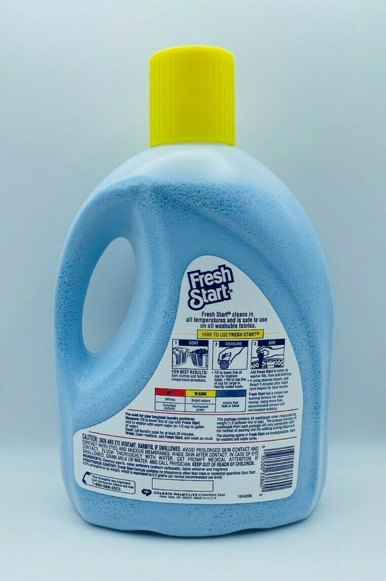Fresh Start Powder Laundry Detergent Concentrated 44 Loads 66 oz Free