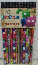 UGLY DOLLS 12 Pack Character Pencils Real Wood Back to School Supplies New