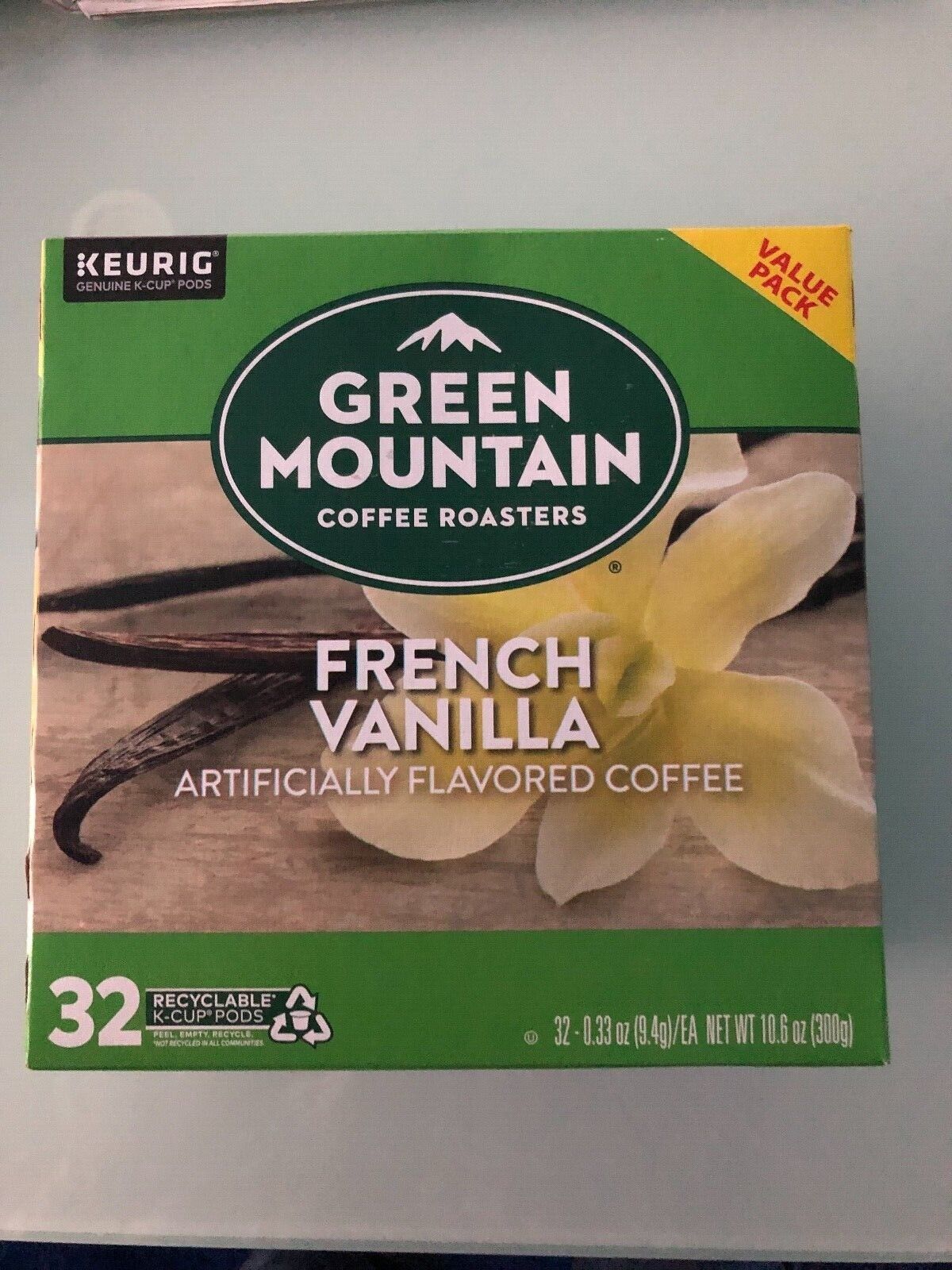 Primary image for GREEN MOUNTAIN COFFEE ROASTERS FRENCH VANILLA KCUPS 32CT