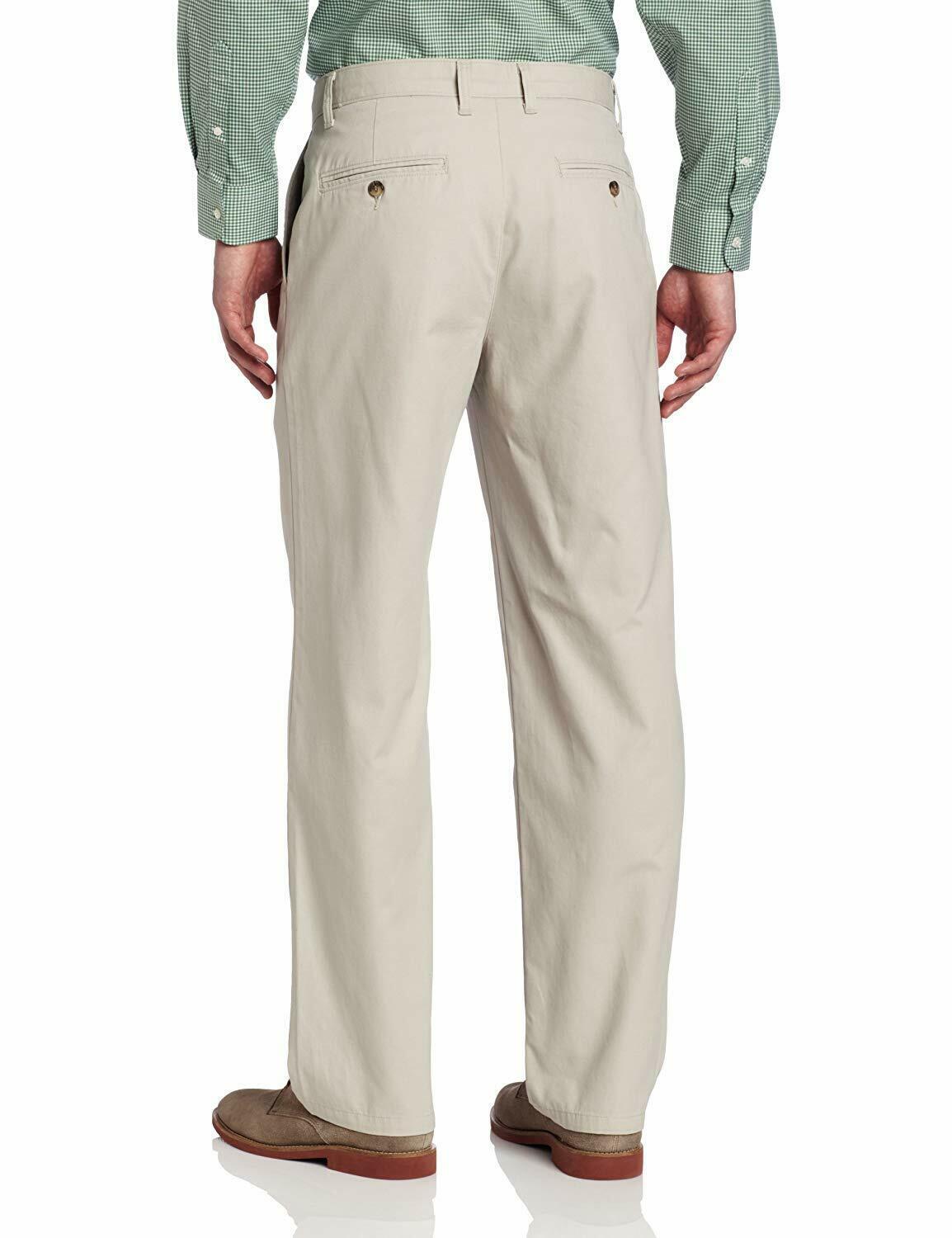 Dockers Men's 24/7 Classic-Fit D3 Flat-Front Pant Khaki 34 x 32 | eBay