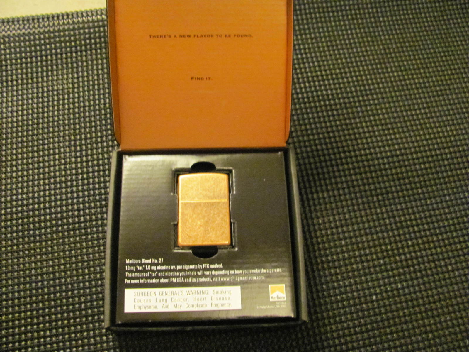 Marlboro No 27 Blend Zippo Lighter And 50 Similar Items
