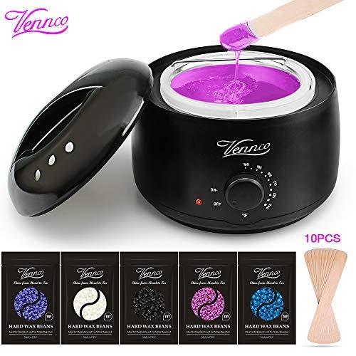 Wax warmer, Home Waxing Hair Removal kit, Vennco Brazilian Wax Melting