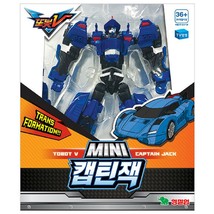 Tobot Mini Captain Jack Transforming Korean Robot Vehicle Action Figure Toy image 1