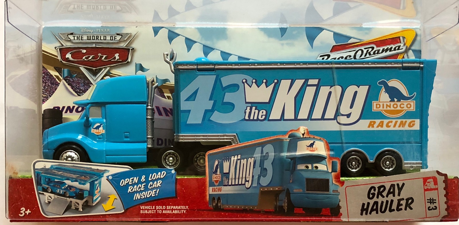 Disney Pixar Cars Haulers Gray Hauler - Action Figures