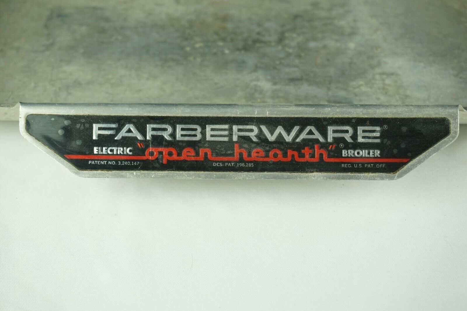 FARBERWARE 450N 455N Grill Open Hearth Replacement Part Drip Pan Tray
