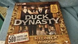 Duck Dynasty Redneck Wisdom Family Party Board Game 2013 Cardinal - $7.60