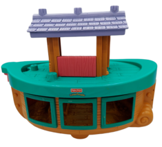 2002 Fisher Price Little People Noahs Ark Replacement Noah&#39;s Ark Only Ex... - $8.90