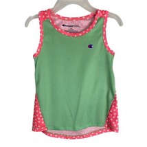 Champion Girls Shirt Size 3T Green/Blue Tank Sleeveless  - $17.54