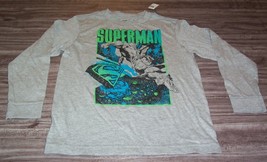 Superman Dc Comics Long Sleeve T-Shirt Youth Small New w/ Tag - $18.32