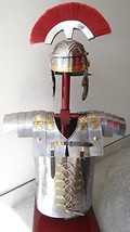 NauticalMart Roman Lorica Segmentata Armor + Roman Centurion Helmet 