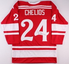 Chris Chelios Signed Jersey JSA Red Wings image 1
