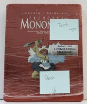 Princess Mononoke Blu-Ray Steelbook DVD Limited Edition 2-Disc (Dented Case) - $24.99