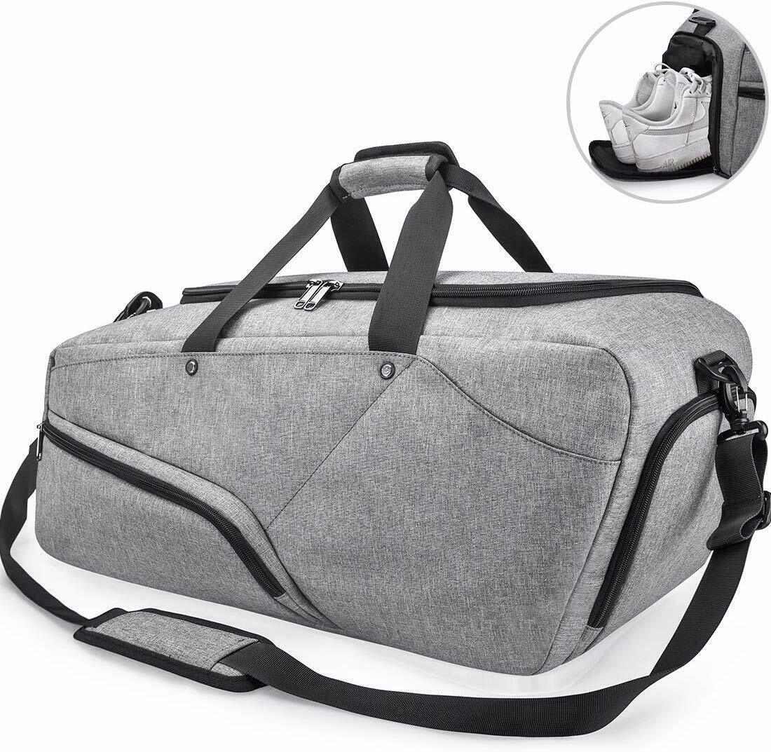 Bag Sport Gym Travel Waterproof with Compartment for Shoes 1521.6oz