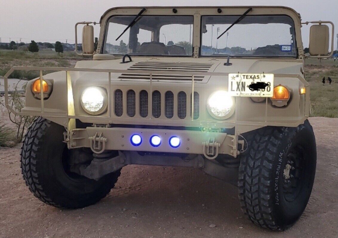 NEW BRUSH GUARD MEDIUM DUTY TAN + BRACKETS + HARDWARE Military Humvee