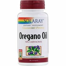 Solaray Oregano Oil 70 Carvacrol 60 Softgels - $27.99