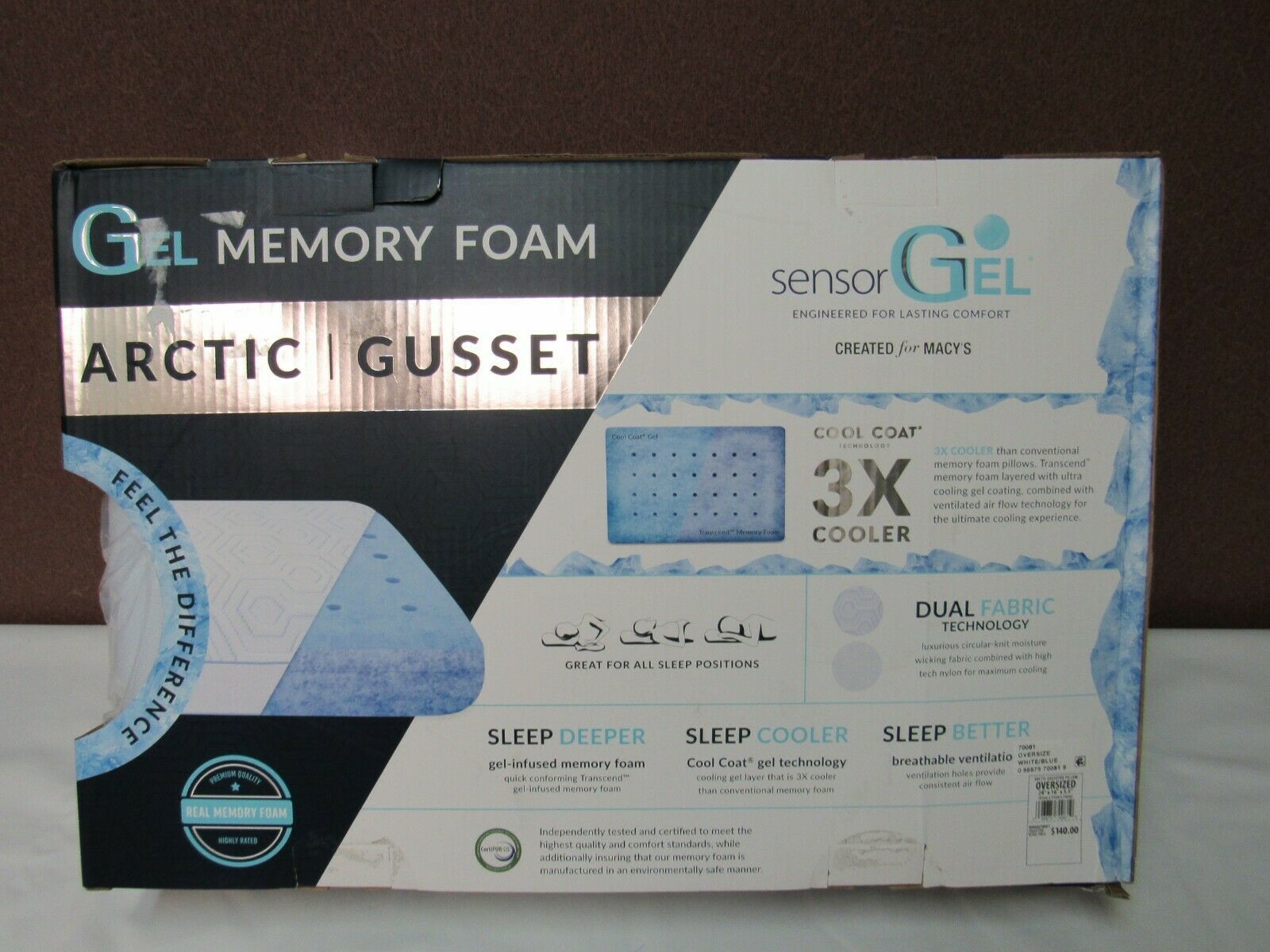 sensor gel arctic gusset