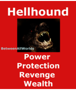 Alpha Hellhound Demon Of Power Protection Revenge + Free Wealth &amp; 3rd Ey... - $144.50