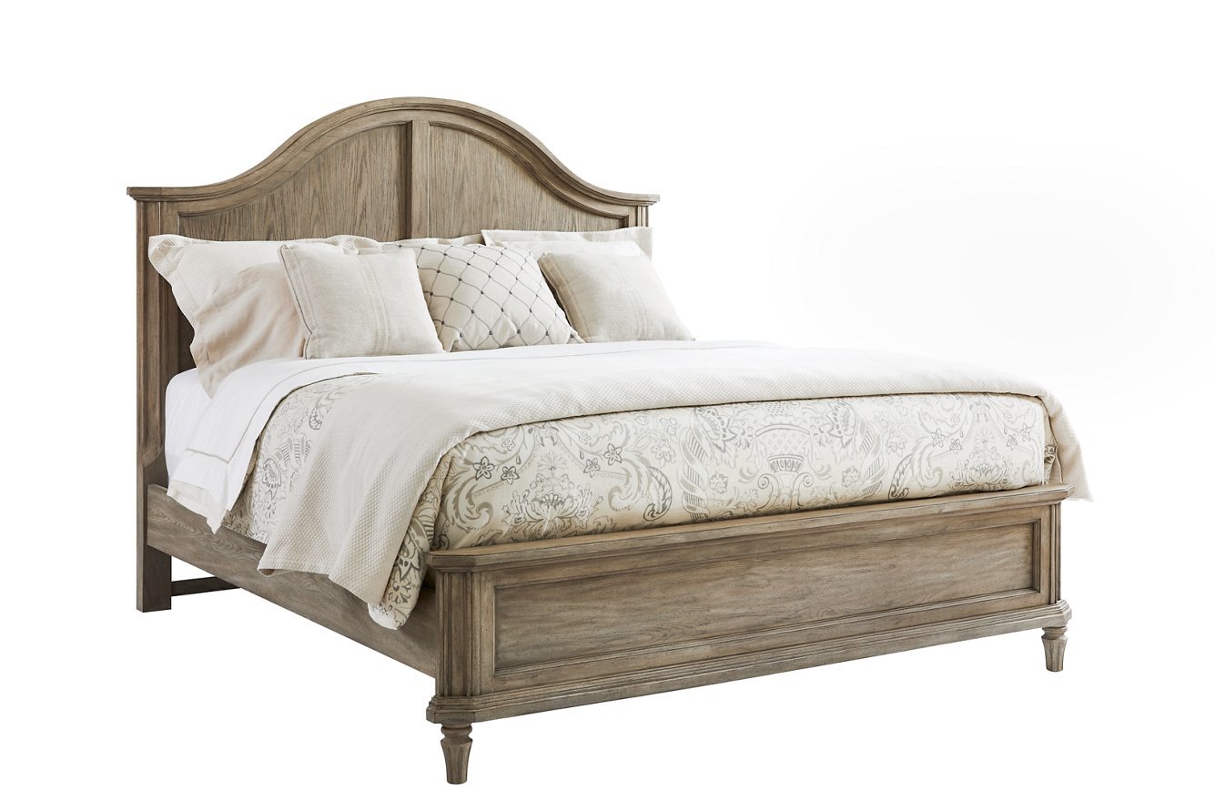 Stanley Furniture European Cottage Panel Bed in Khaki Beds & Bed Frames