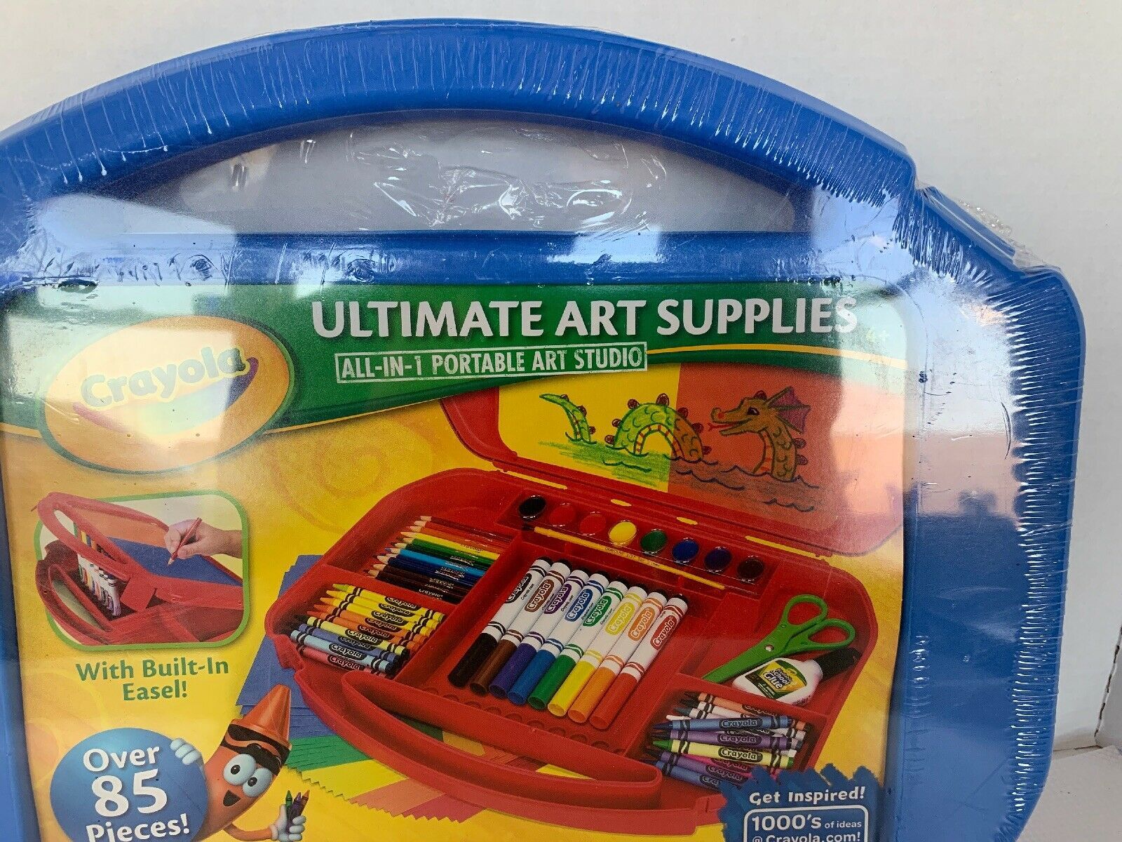 Crayola Ultimate Art Supplies Allin1 Portable Art Studio 85 Pieces