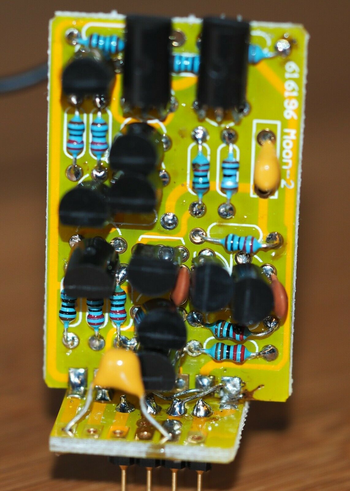 Discrete single opamp MOON bare PCB high speed single ended output ...