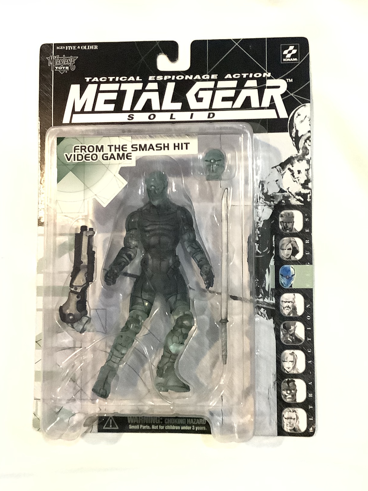 1999 Metal Gear Solid Ninja Translucent Variant McFarlane Toys Action ...