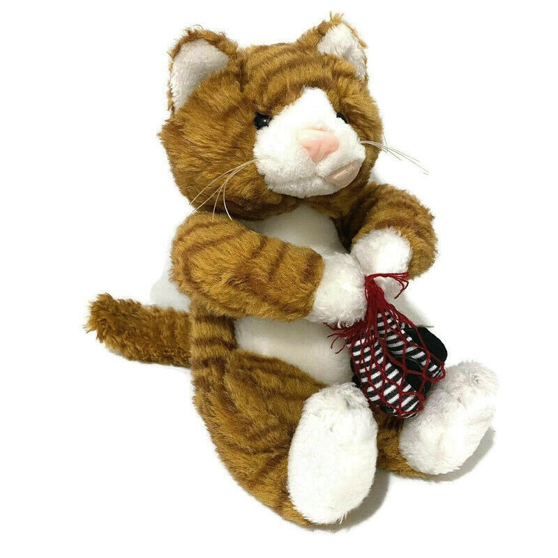 ginger cat plush