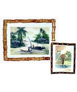 Bamboo Root 11x14 Picture/Poster/Photo Frame-Choose from Natural or Burn... - $30.00