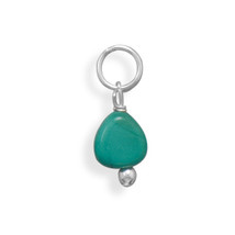 December Birthstone Turquoise Bead Charm - $16.99