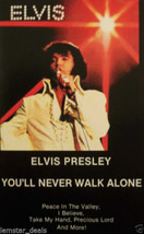 Vintage 1985 ELVIS PRESLEY Cassette Tape YOU'LL NEVER WALK ALONE NOS NEW Sealed
