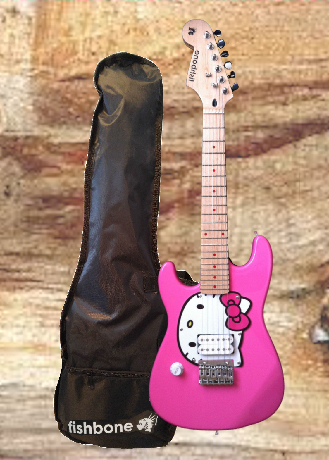 Squier hello Kitty Stratocaster