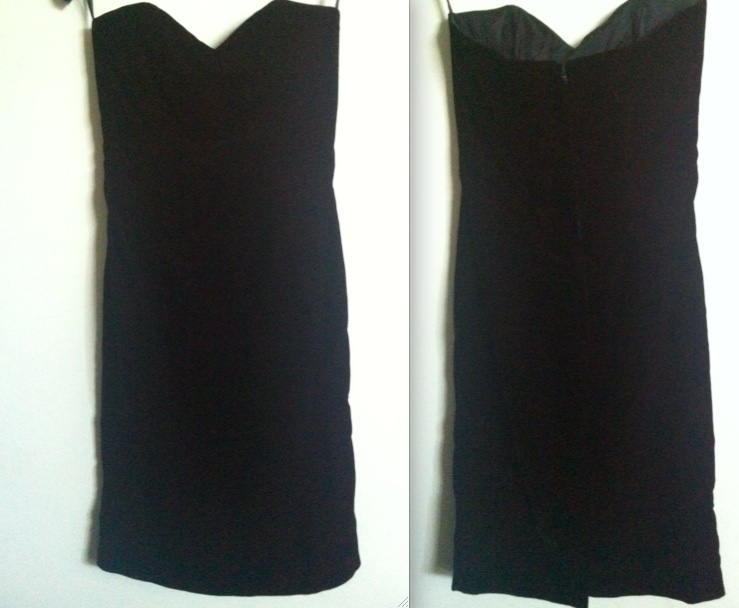 scott mcclintock black velvet dress