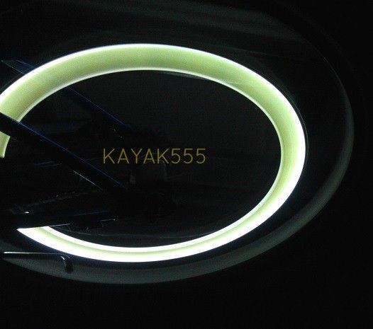 2 X NEON LED VALVE STEM BIKE//CAR RIMS WHEEL LIGHTS ATV SCOOTER MOTORCYCLE ETC...