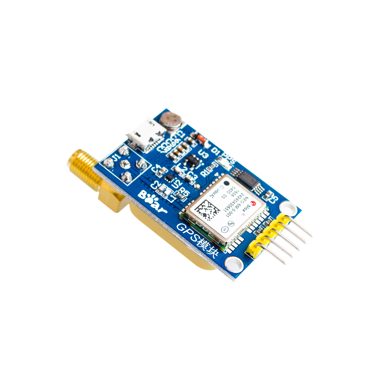 1pcs Gy Neo6mv2 New Neo 6m Gps Module Neo6mv2 With Flight Control Eeprom Mwc Apm Gadgets 1730