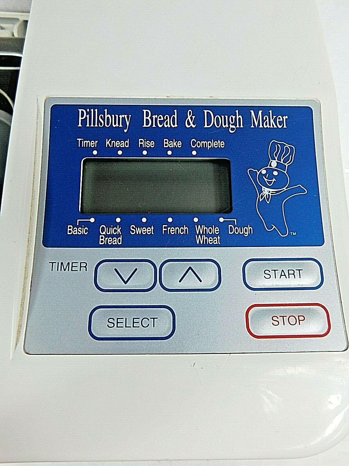 Pillsbury Bread And Dough Maker Model 1021 Great Condition Tested