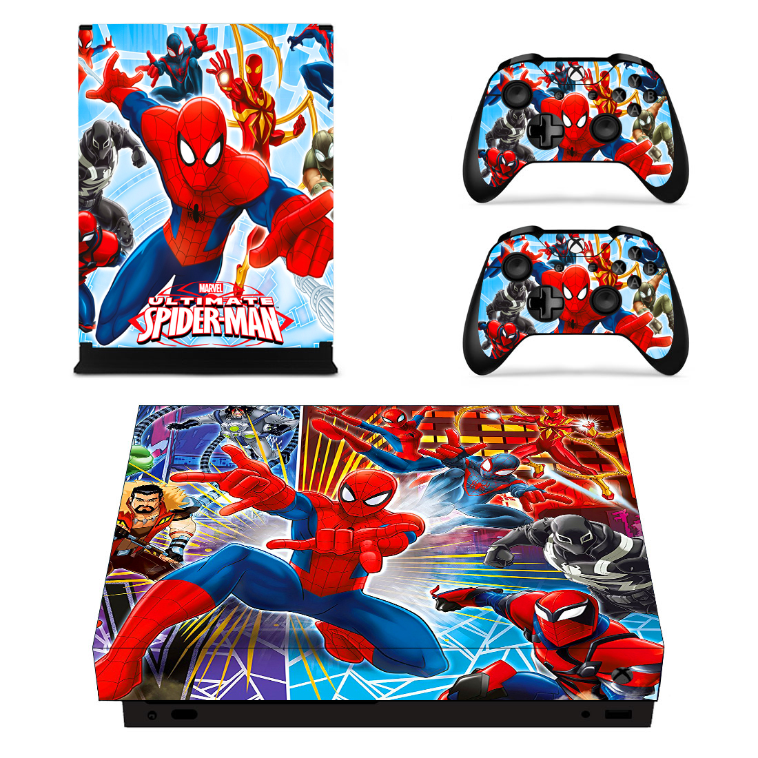Ultimate Spider Man Marvel Comic Xbox One X Console Vinyl
