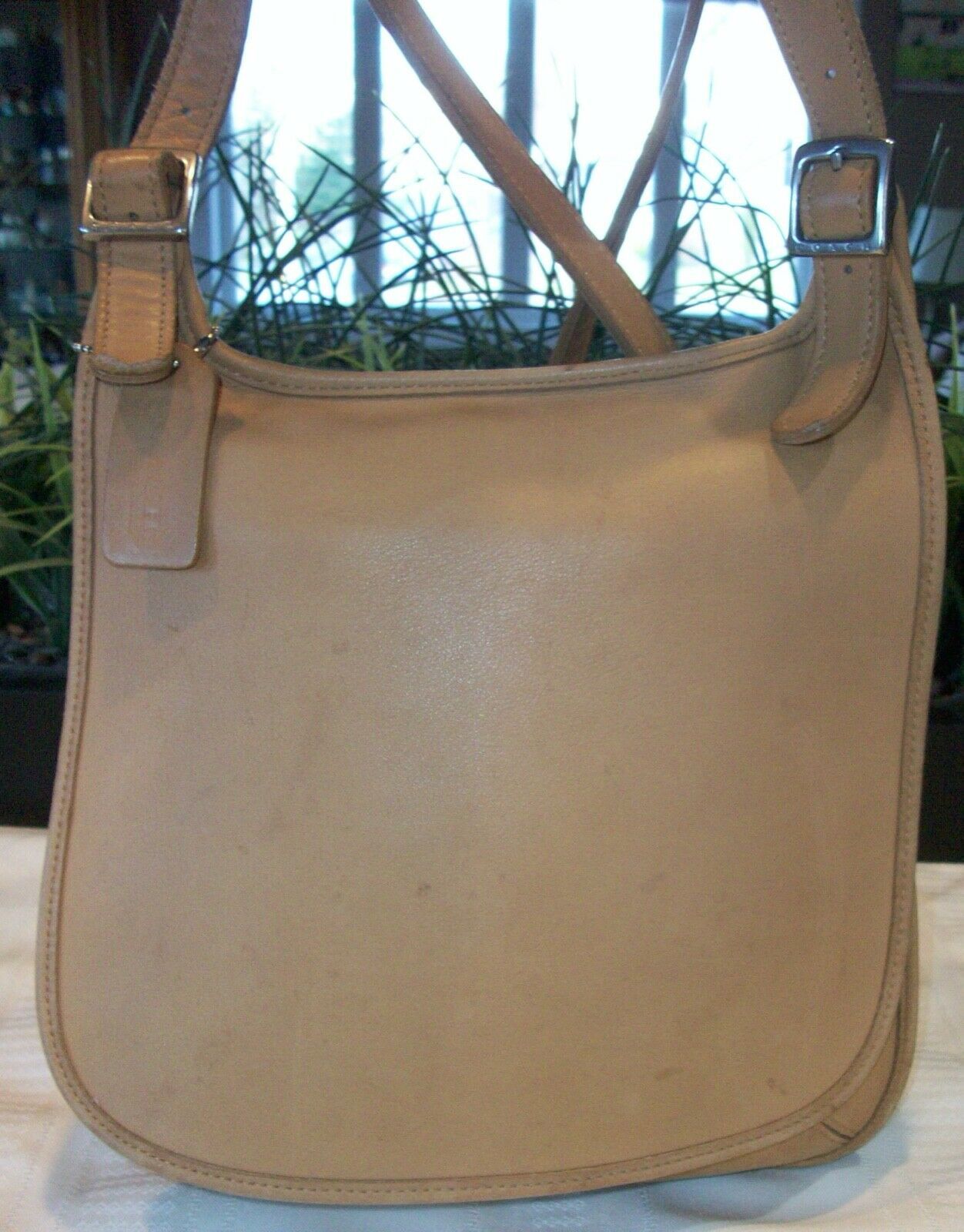 coach camel crossbody