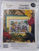Golden Bee Candamar Designs Counted Cross Stitch Kit Peaceable Kingdom #60496 - $19.80
