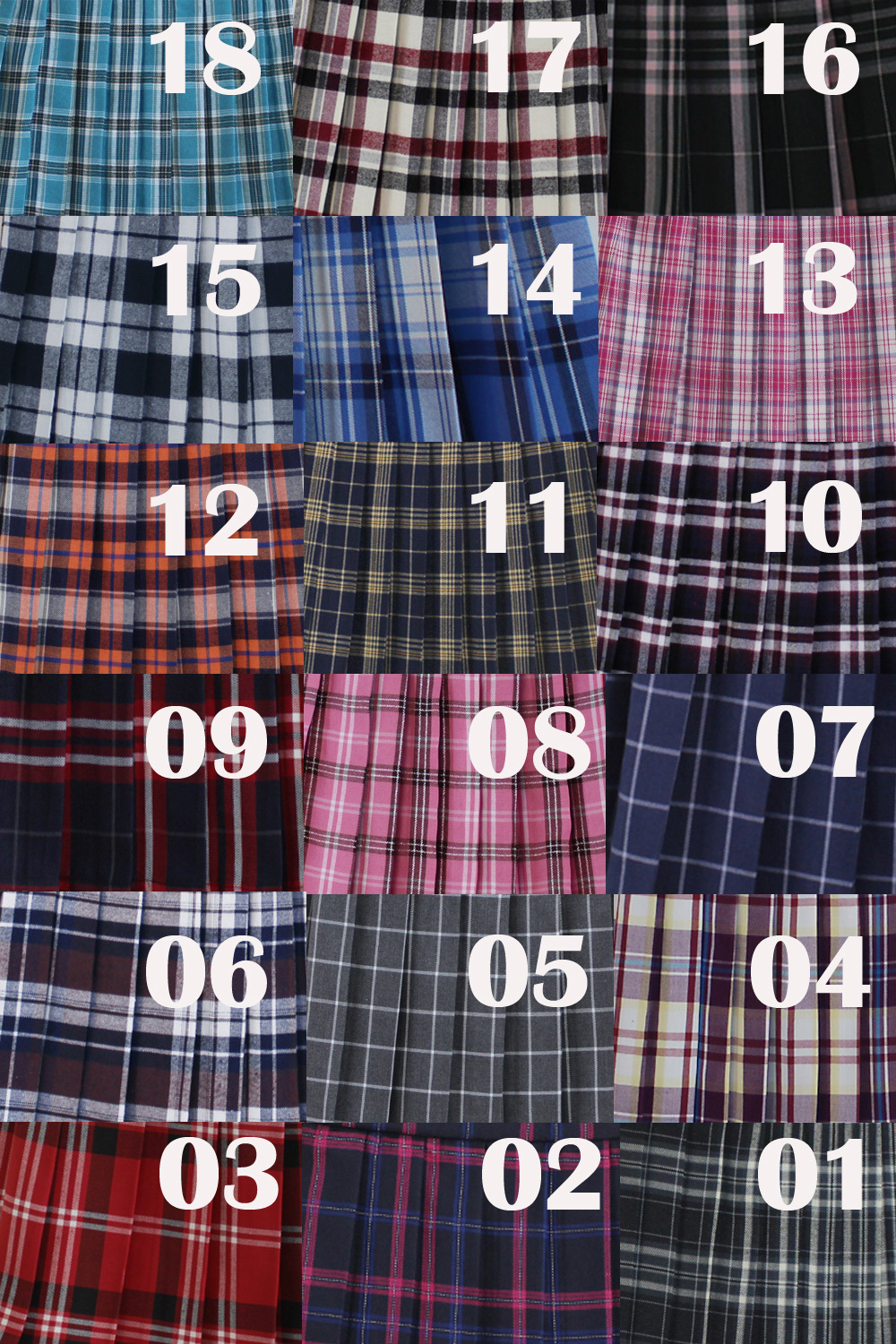 Red White Black Plaid Skirt School Style And 50 Similar Items