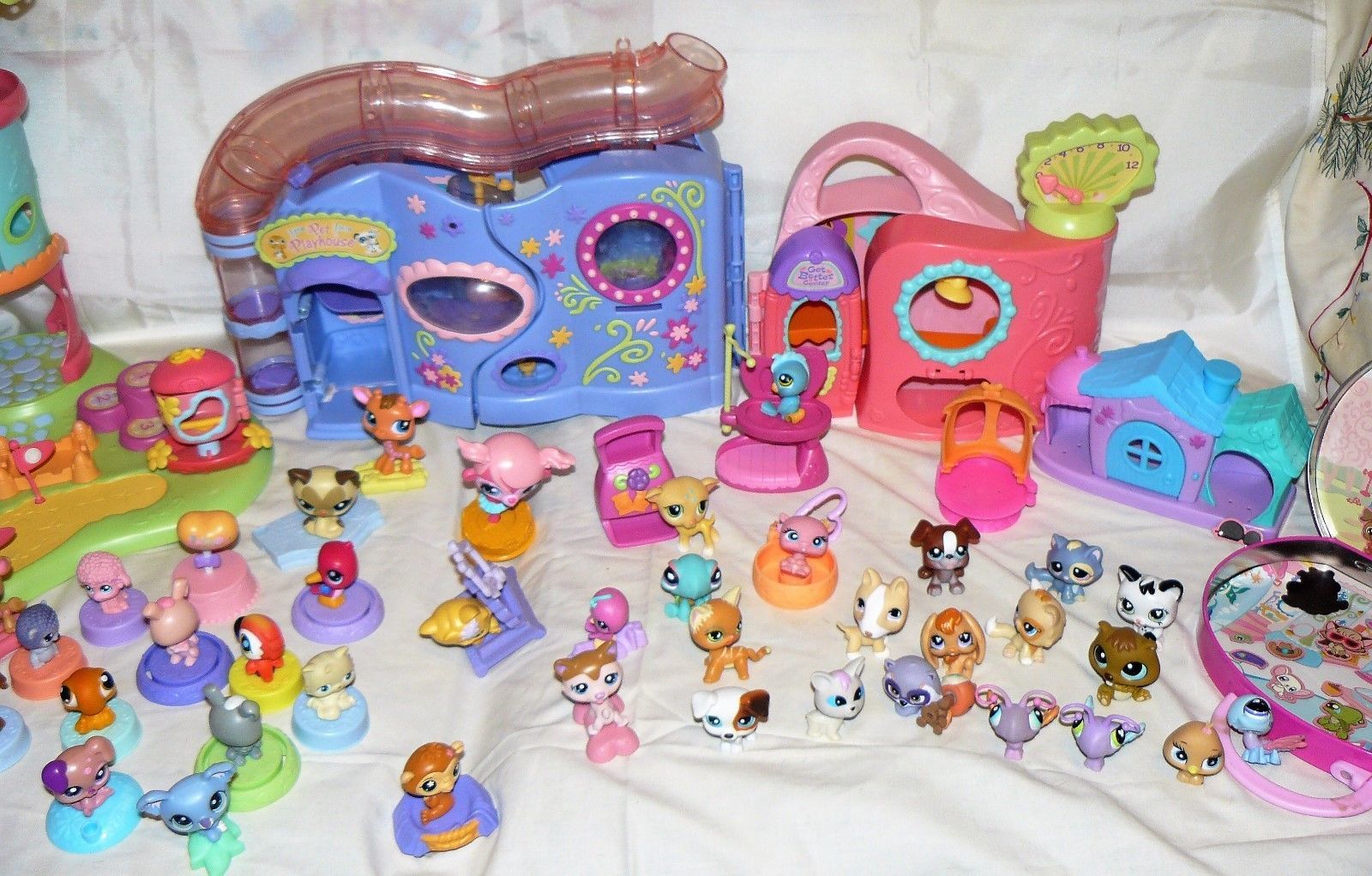 Littlest Pet Shop (LPS) Pets LOTS Mix McDonald Pets 49 pcs. plus ...