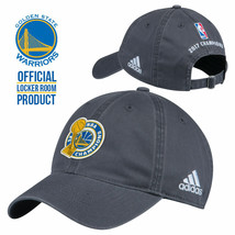 Golden State Warriors Adidas 2017 NBA 5X Basketball Champions Slouch Cap Dad Hat - $16.10