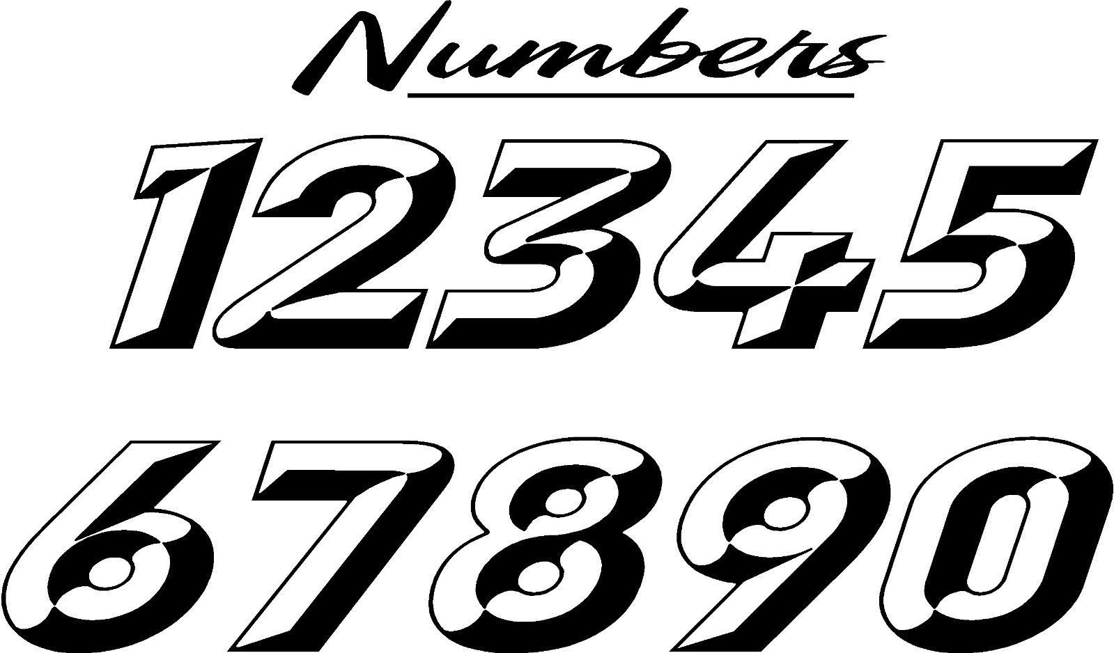 Race Car Number Clipart Race Car Numbers Clipartrace - vrogue.co