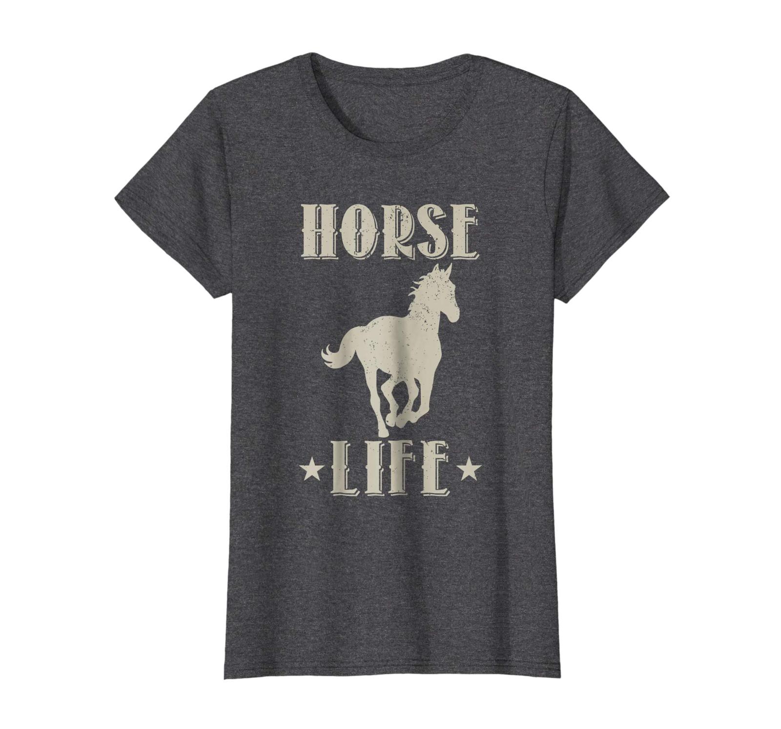 Dog Fashion - Horse Life T-Shirt - Best Gift Idea (Men Women Teens Kids Wowen