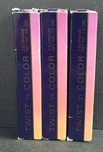 Lot Of 3 Vintage NOS Avon Twist n Color Lip Glosses, Glossy Lilac & Glossy Pink - $8.91