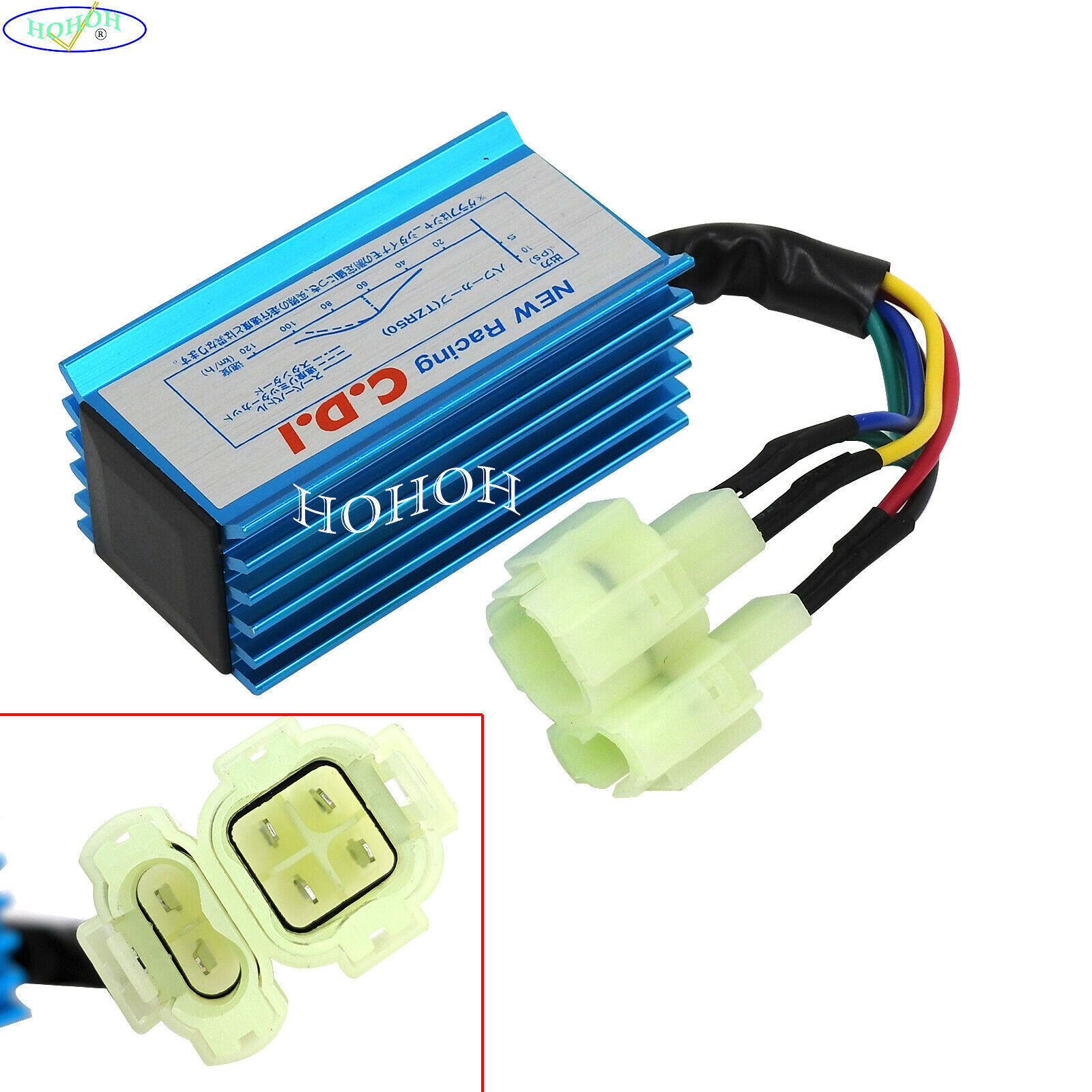 Moped NoREV Limit GY6 AC CDI Box 50cc 150cc BMS, BMX, Verucci, Boreem Scooter Electrical